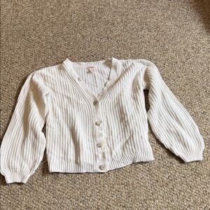 Cat & Jack Cream Kids Cardigan